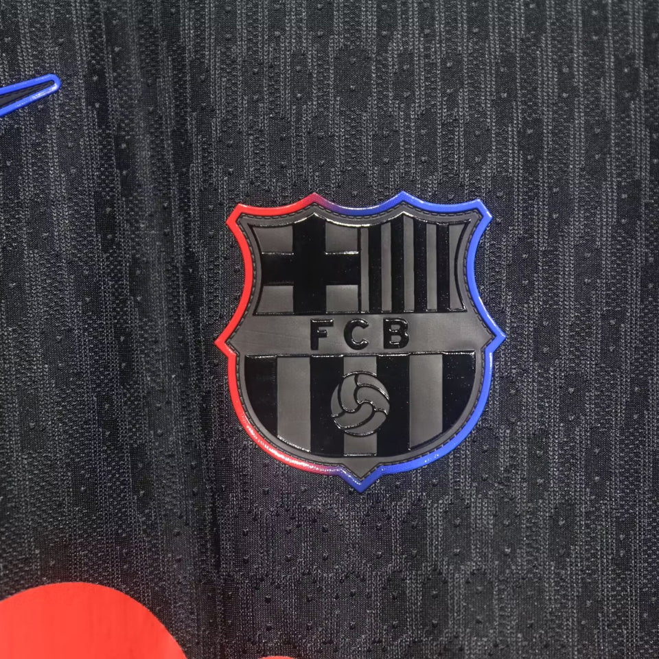 jersey 2024/25 barcelona visitante manga corta versión jugador