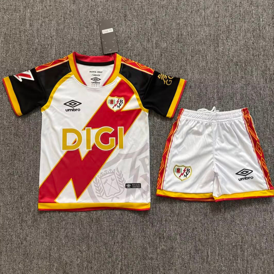jersey 2026/27 rayo vallecano local manga corta niño
