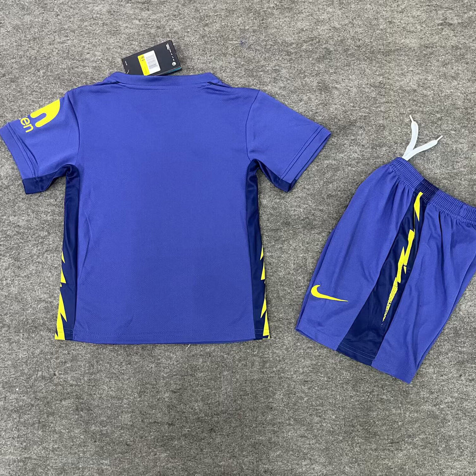 Jersey 2025/26 Atletico de Madrid Visitante Manga corta Niño