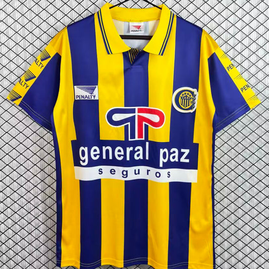 Jersey 1993/1995 Rosario Central Local Manga corta Versión Fan Retro