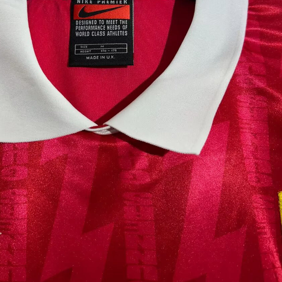 jersey 1993/94 arsenal local manga corta versión fan retro