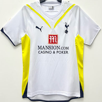 Jersey 2009/10 Tottenham Local Manga corta Versión Fan Retro