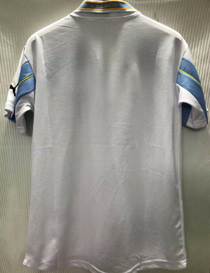 Jersey 2000/2001 Lazio Visitante Manga corta Versión Fan Retro