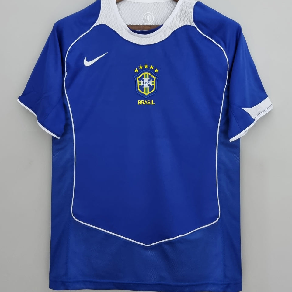 2004/06 brasil visitante versión fan selecciones retro