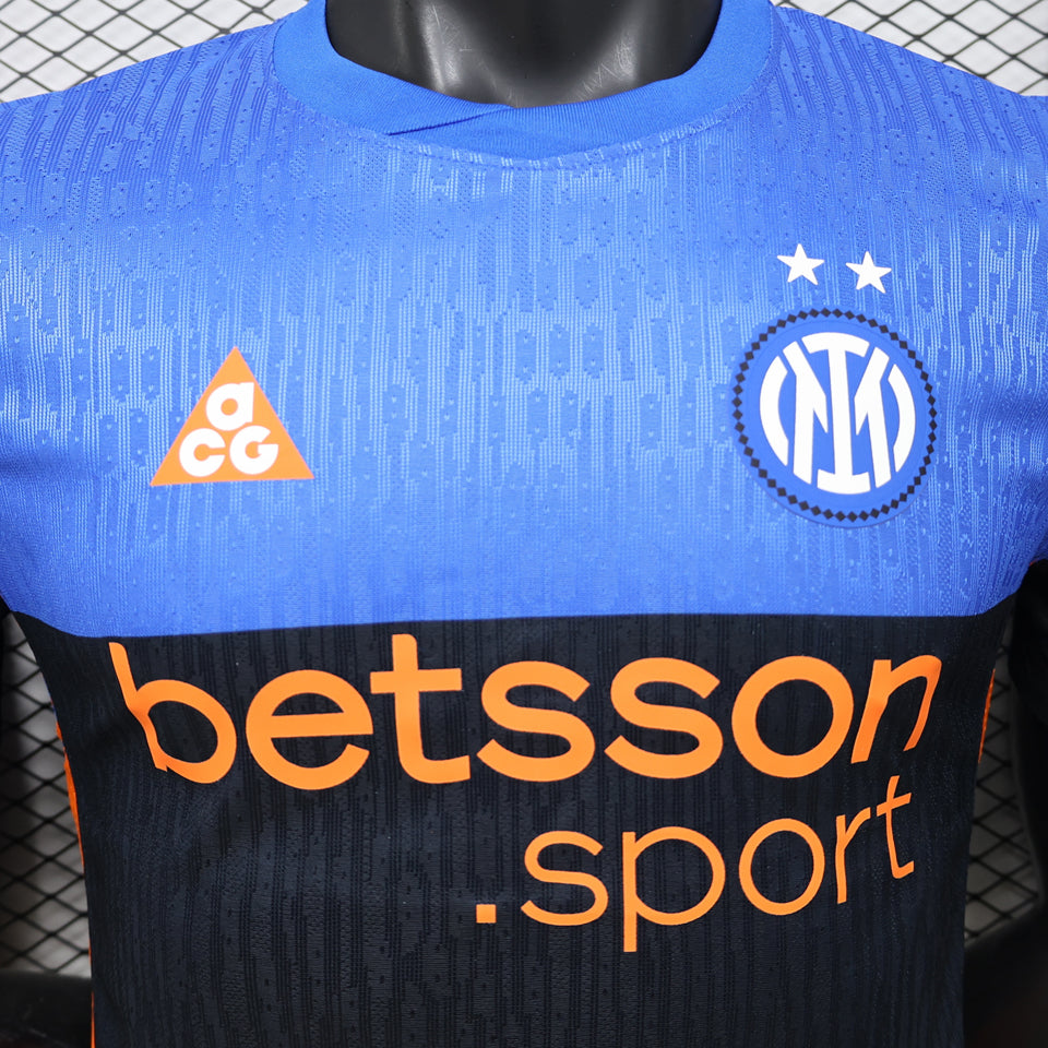 jersey 2025/26 inter milan especial manga corta versión jugador
