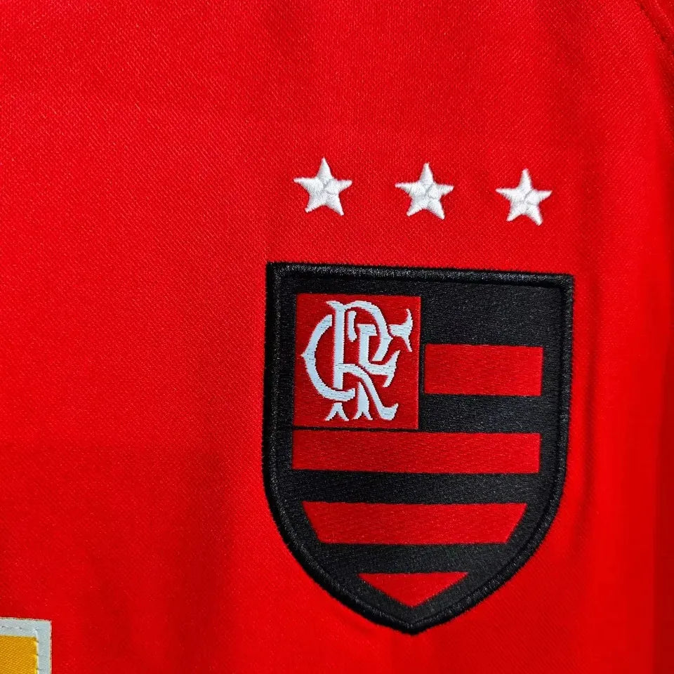 Jersey 2000 Flamengo Local Manga corta Versión Fan Retro