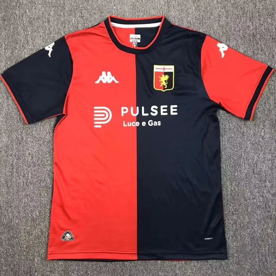 Jersey 2024/25 Genoa Local Manga corta Versión Fan