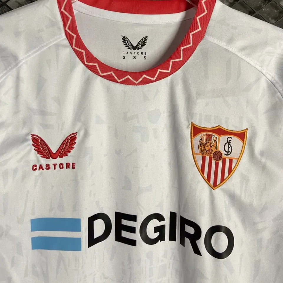 Jersey 2024/25 Sevilla FC Local Manga corta Versión Fan