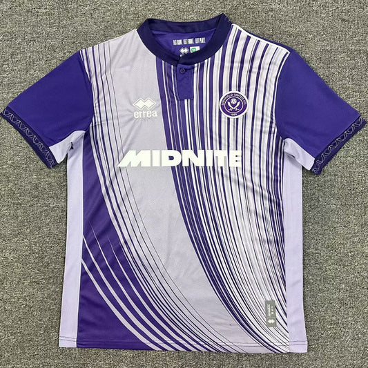 Jersey 2025/26 Sheffield United Tercero Manga corta Versión Fan