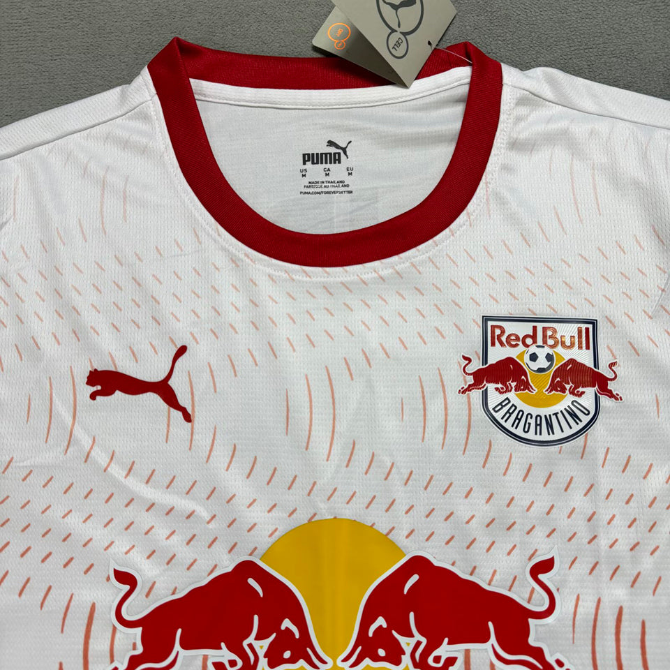 Jersey 2025/26 Bull Bragantino Local Manga corta Versión Fan