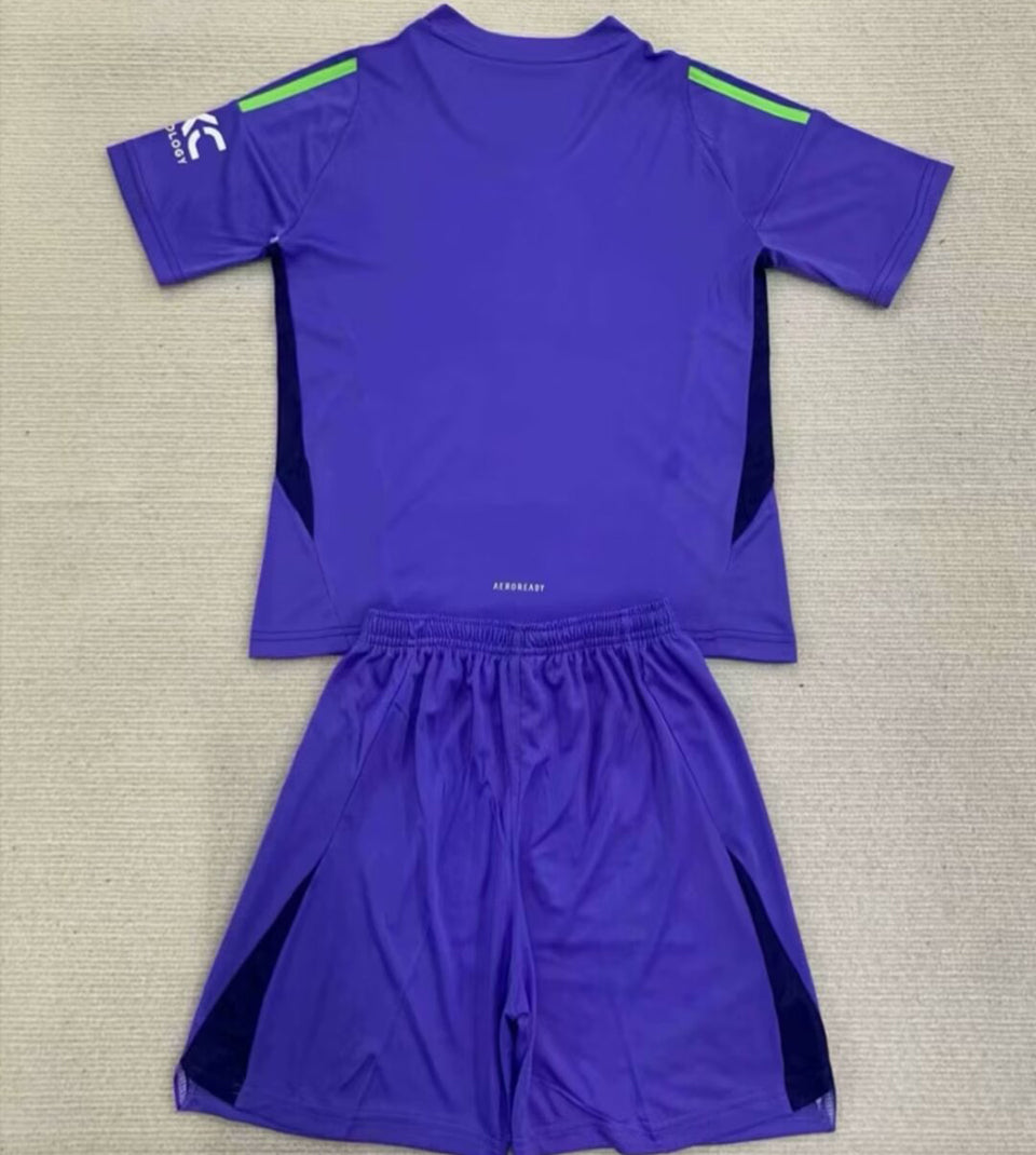 Jersey 2024/25 Manchester United Portero Manga corta Niño
