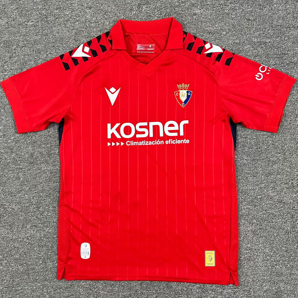 Jersey 2025/26 Osasuna Local Manga corta Versión Fan