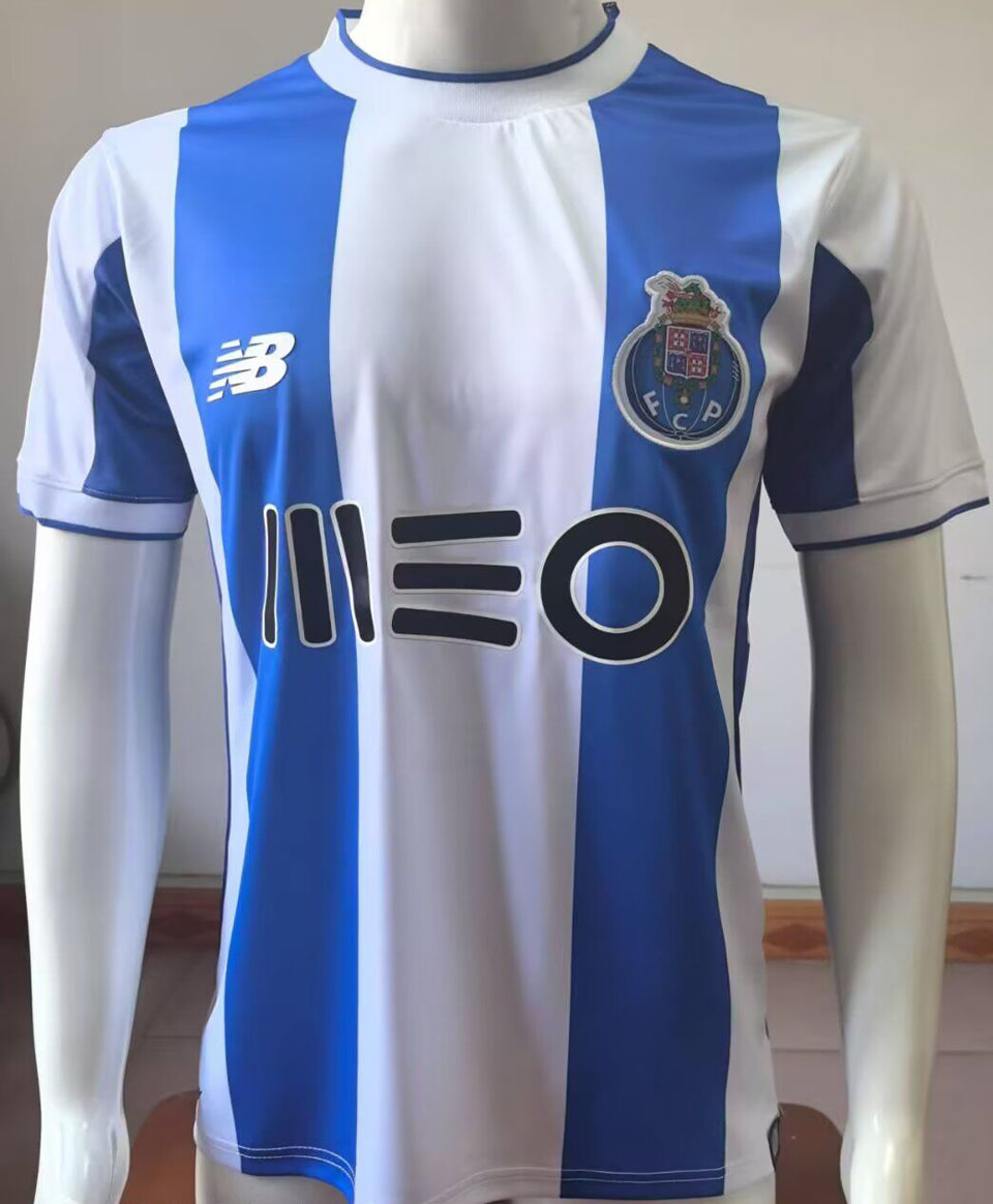 jersey 2017/18 porto local manga corta versión fan retro