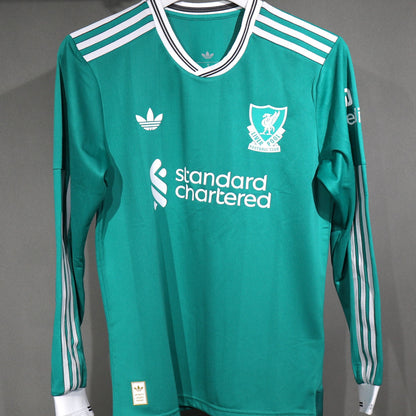 Jersey 2025/26 Liverpool Tercero Manga larga Versión Jugador