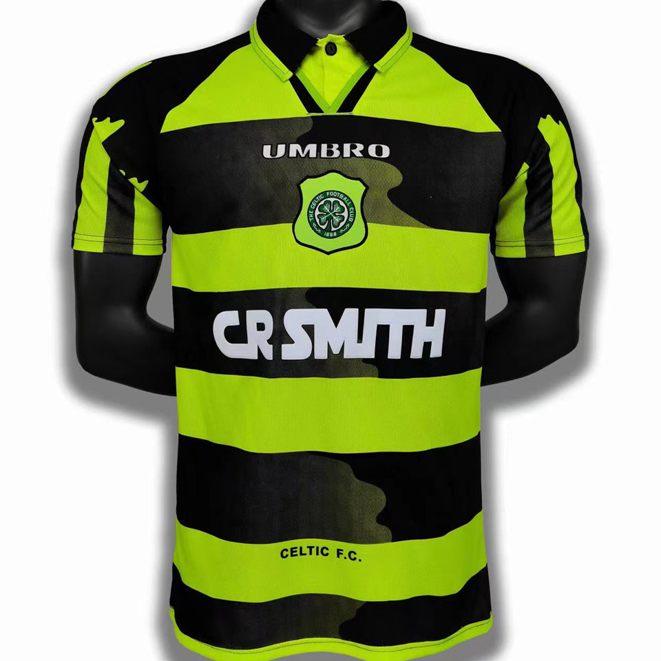 jersey 1996/97 celtic visitante manga corta versión fan retro