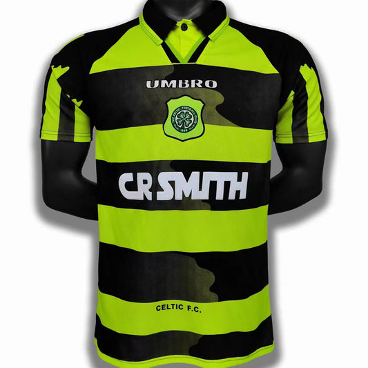 Jersey 1996/97 Celtic Visitante Manga corta Versión Fan Retro