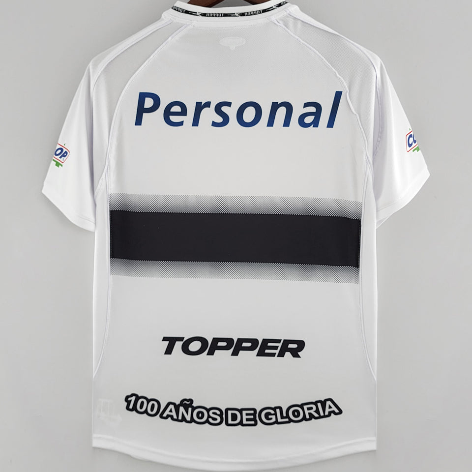 jersey 2002 club olimpia local manga corta versión fan retro