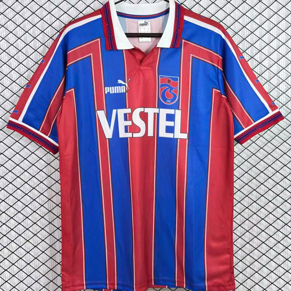 jersey 1998/1999 trabzonspor local manga corta versión fan retro