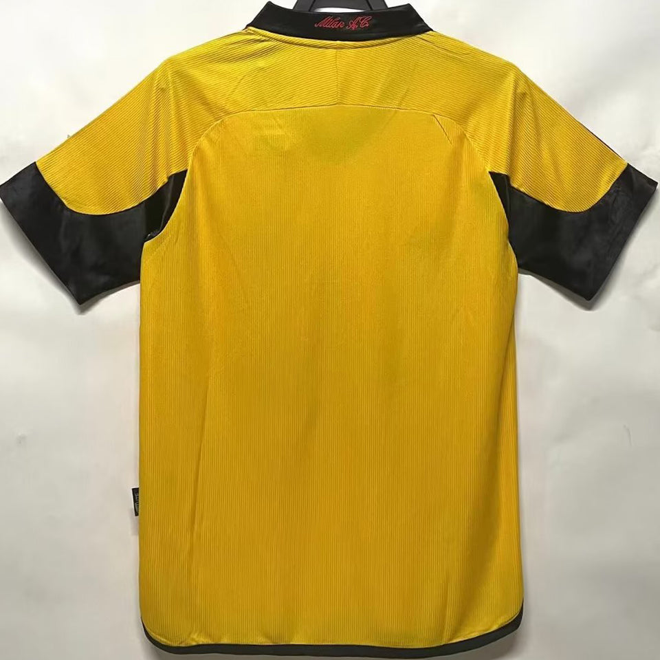 Jersey 1999/2000 AC Milan Visitante Manga corta Versión Fan Retro