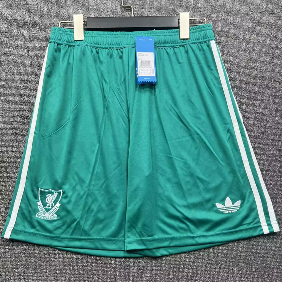 2025/26 liverpool tercero versión fan shorts/ pantalones