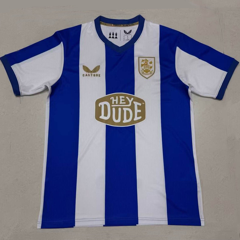 Jersey 2025/26 Huddersfield Town Local Manga corta Versión Fan
