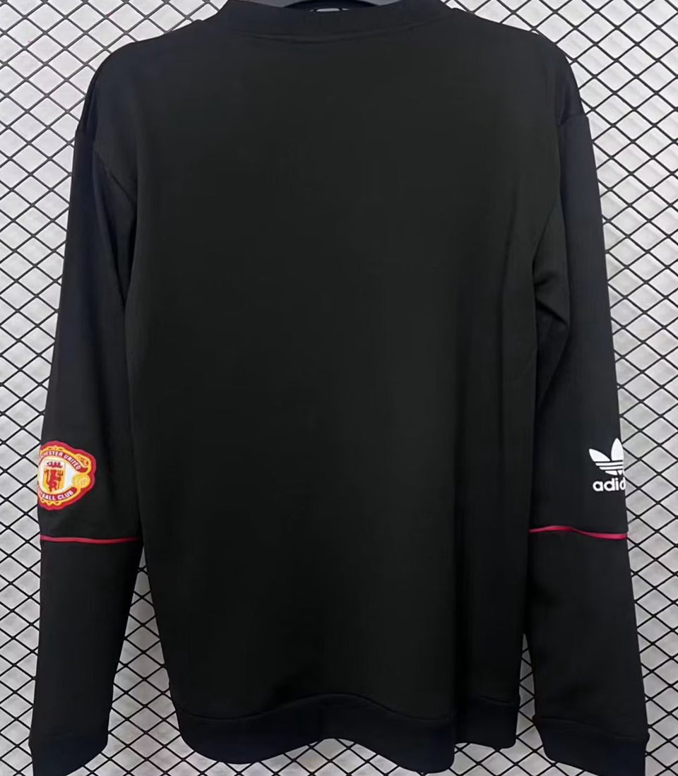 jersey 1990/1992 manchester united especial manga larga versión fan retro