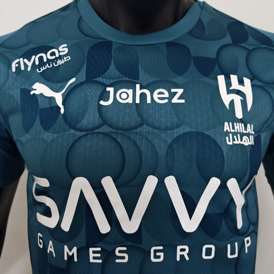 Jersey 2025/26 Al Hilal SFC Tercero Manga corta Versión Jugador