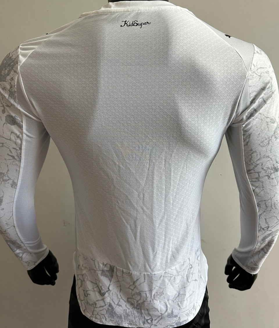 Jersey 2025/26 Manchester City Visitante Manga larga Versión Jugador