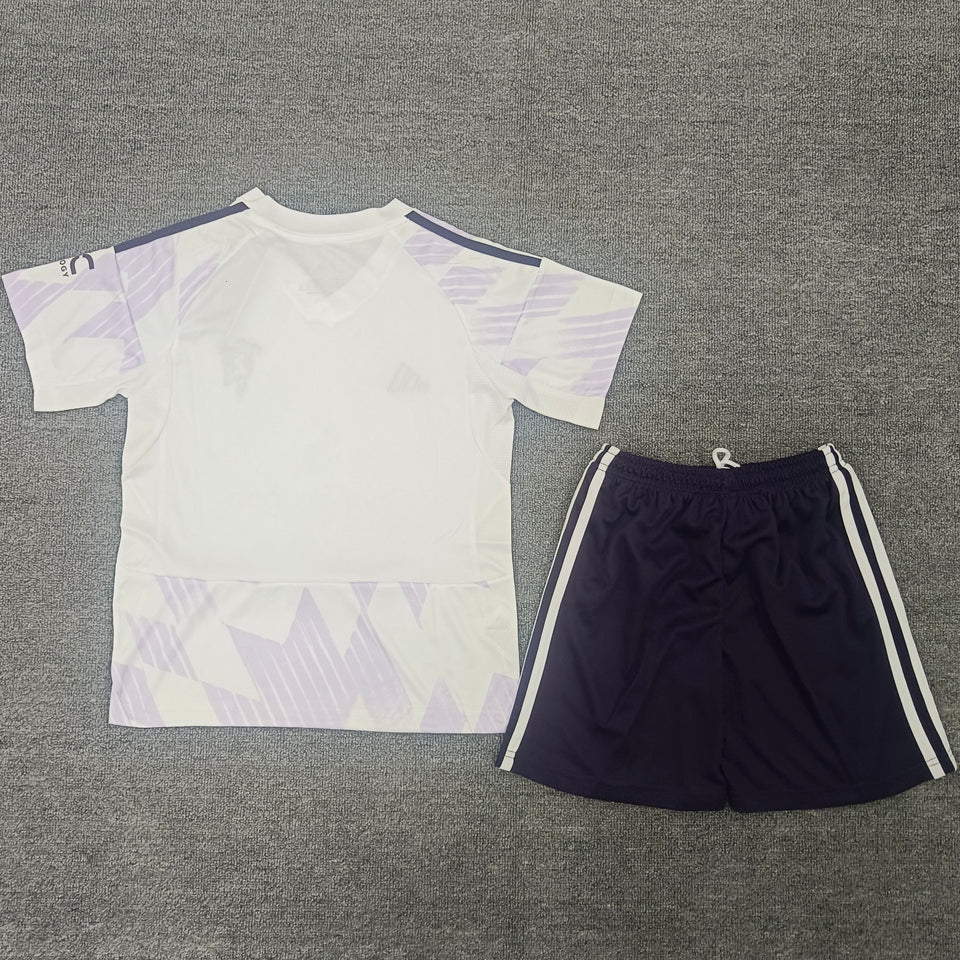 Jersey 2025/26 Manchester United Visitante Manga corta Niño