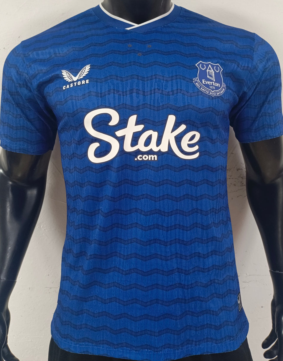 jersey 2025/26 everton local manga corta versión jugador