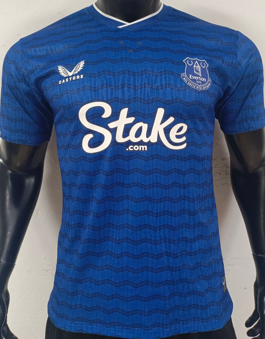 Jersey 2025/26 Everton Local Manga corta Versión Jugador