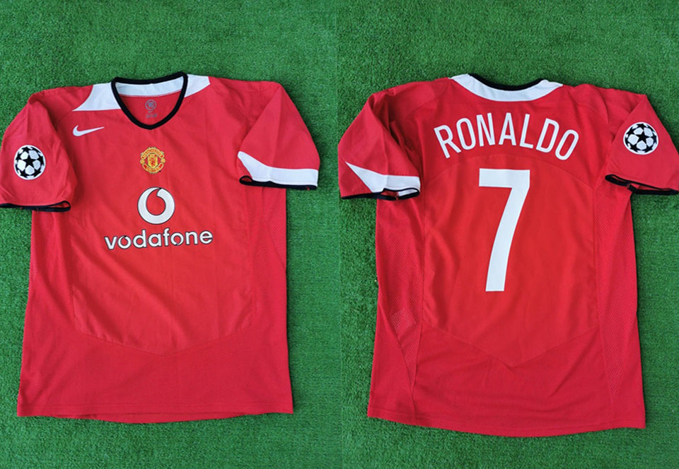 2004/06 Manchester United Parches/Letras