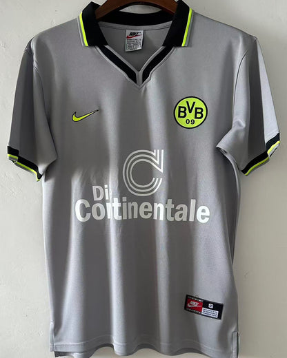Jersey 1997 Borussia Dortmund Visitante Manga corta Versión Fan Retro