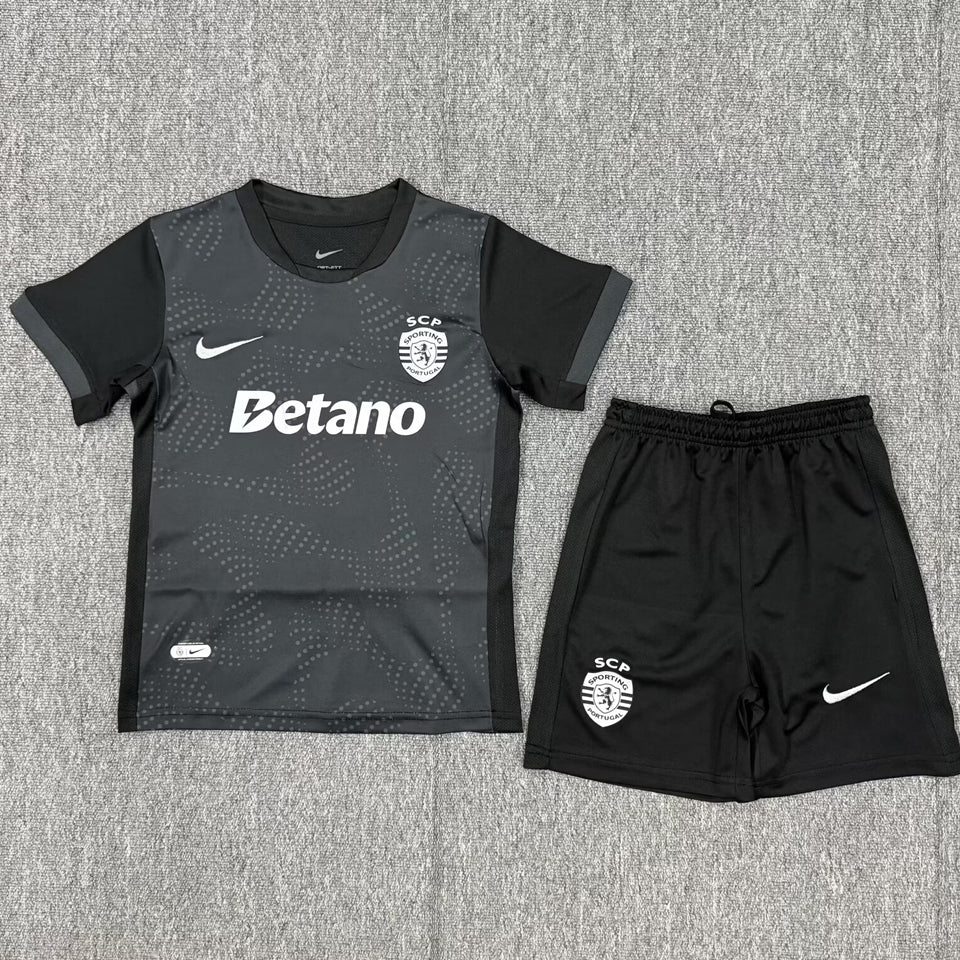 Jersey 2025/26 Sporting Lisbon Visitante Manga corta Niño