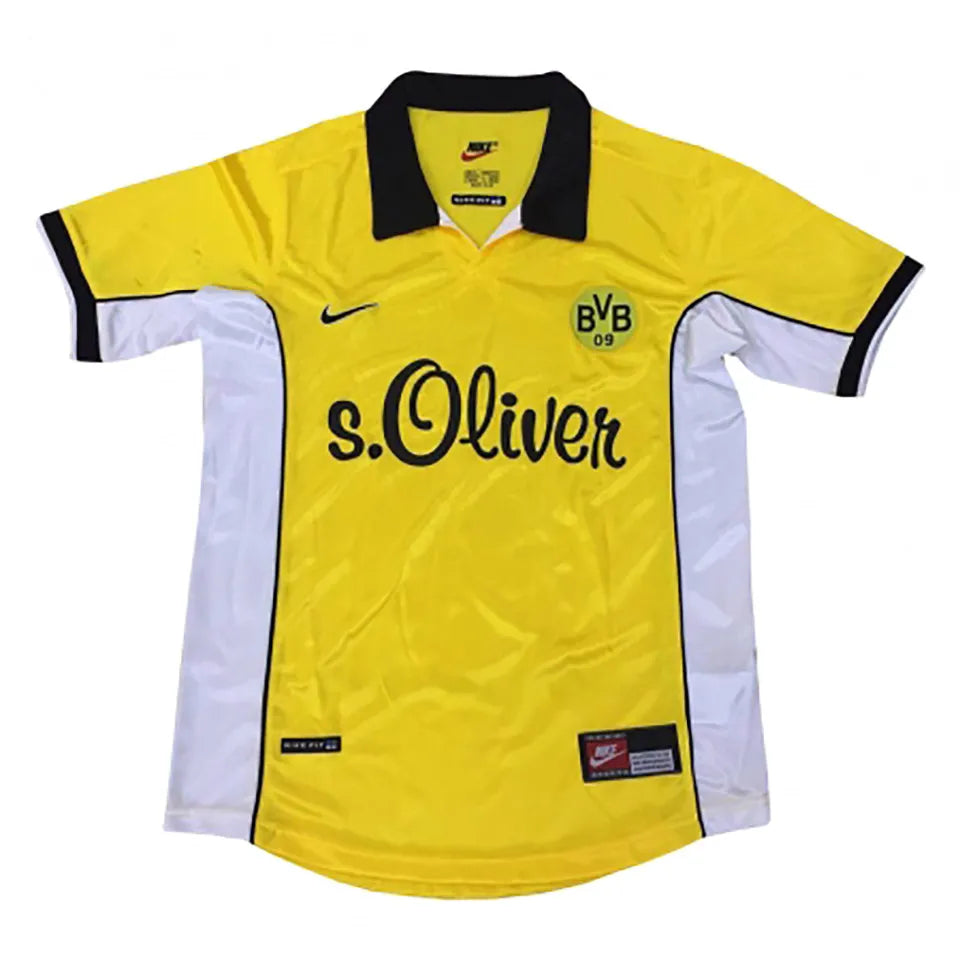 Jersey 1998/2000 Borussia Dortmund Local Manga corta Versión Fan Retro