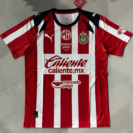 Jersey 2025/26 Chivas Local Manga corta Versión Fan