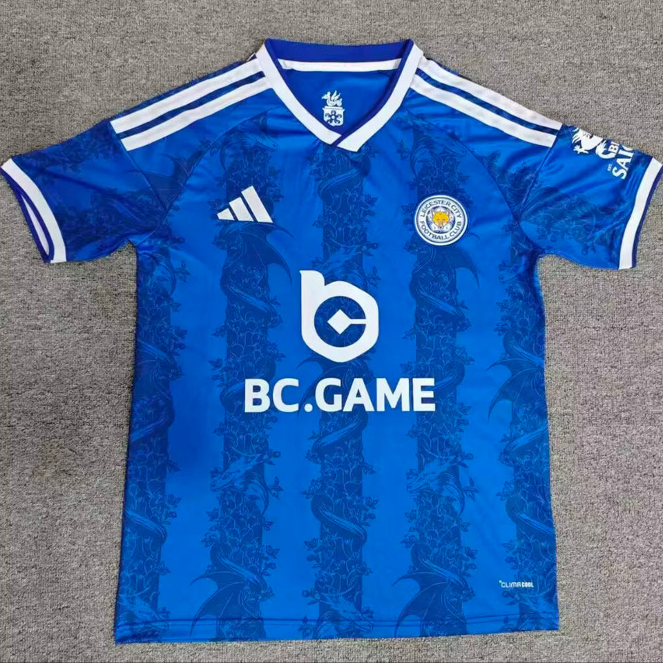 jersey 2026/27 leicester city local manga corta versión fan