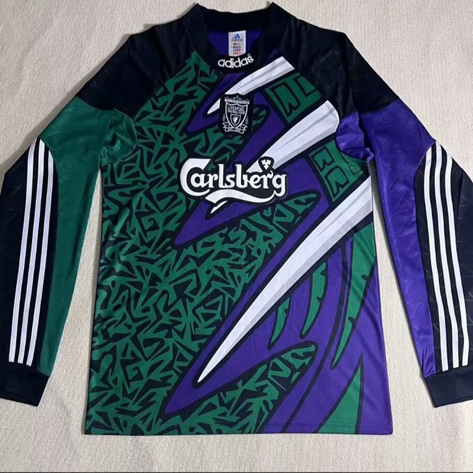 jersey 1995/96 liverpool especial manga larga versión fan retro