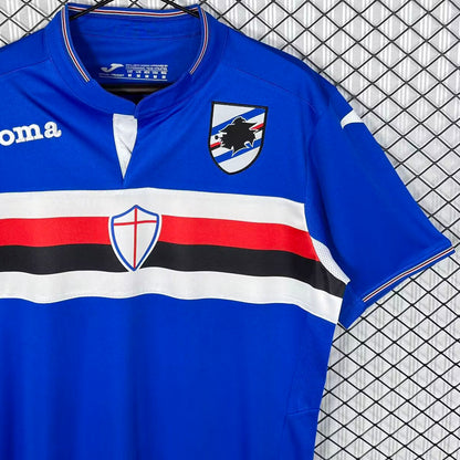 Jersey 2015/2016 Sampdoria Local Manga corta Versión Fan Retro