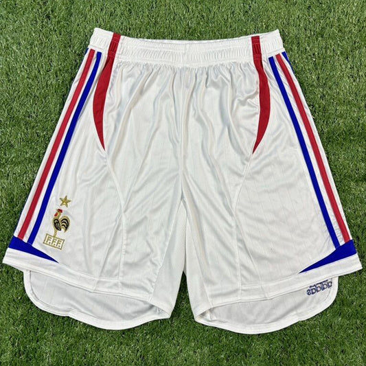 2006 Francia Especial Versión Fan Shorts/ Pantalones Retro