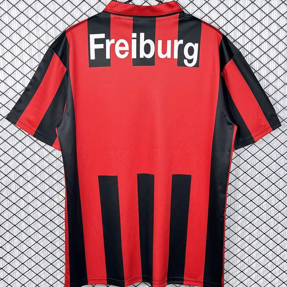 jersey 1994/1995 freiburg local manga corta versión fan retro