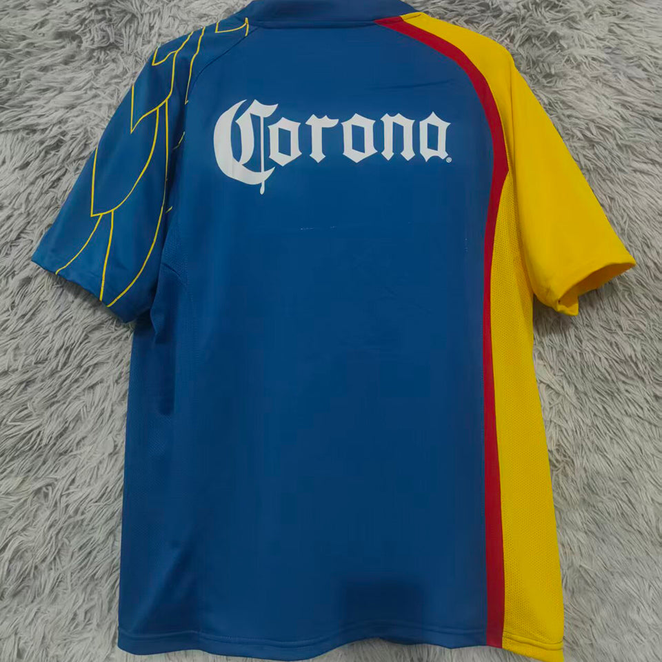 jersey 2007/2008 club america visitante manga corta versión fan retro