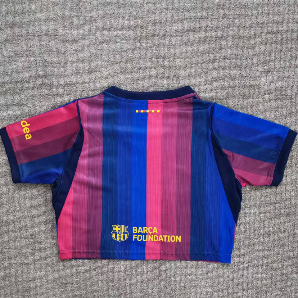 jersey 2026/27 barcelona local manga corta mujer