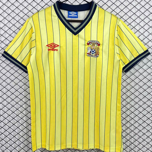 Jersey 1983/1986 Coventry City Visitante Manga corta Versión Fan Retro