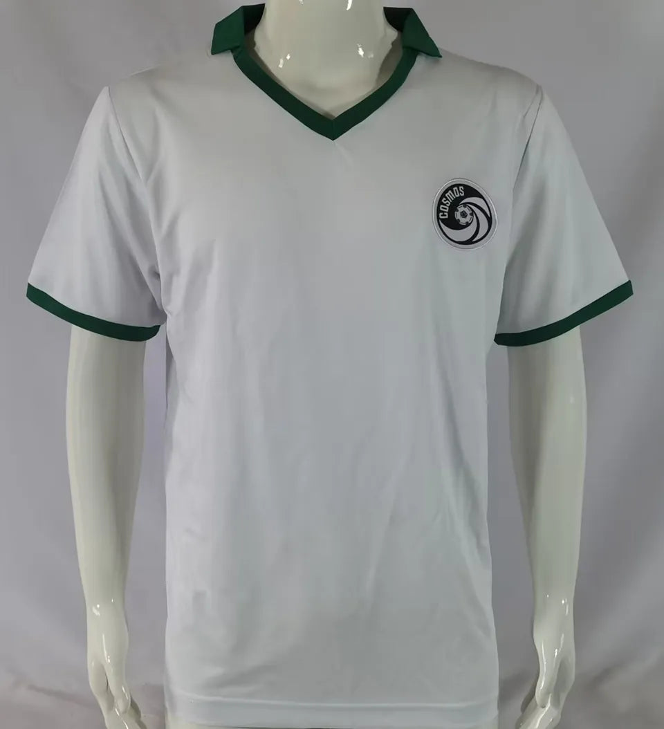 Jersey 1977 New York Cosmos Local Manga corta Versión Fan Retro