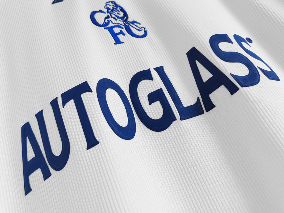 jersey 1998/2000 chelsea visitante manga corta versión fan retro