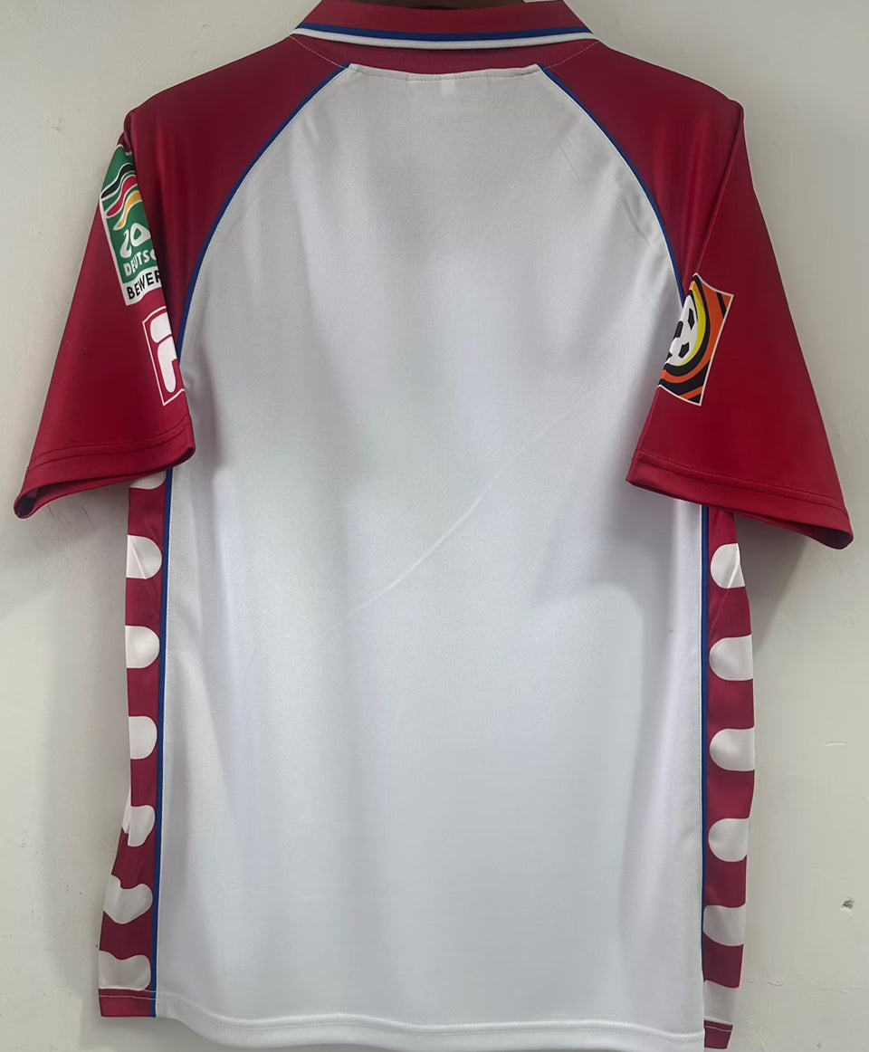 jersey 2000 hamburger local manga corta versión fan retro