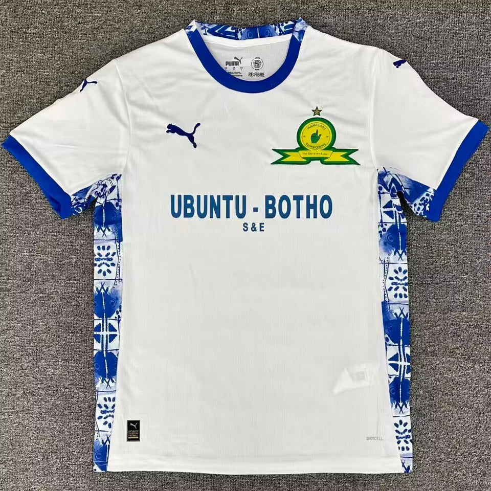jersey 2025/26 mamelodi sundowns visitante manga corta versión fan