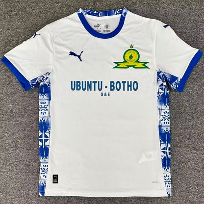 Jersey 2025/26 Mamelodi Sundowns Visitante Manga corta Versión Fan