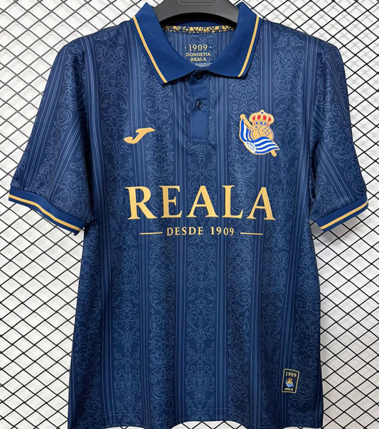 Jersey 2026/27 Real Sociedad Especial Manga corta Versión Fan Retro